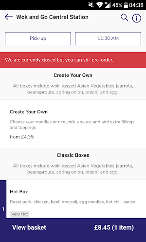 Wok & Go Screenshot 1