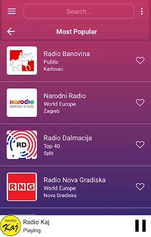 A2Z Croatia FM Radio screenshot 2