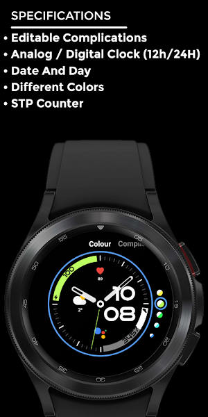 Night 64 - watch face Screenshot 3