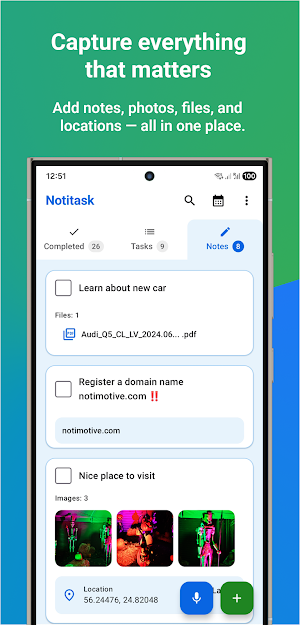 Notitask: Tasks & Reminders Screenshot 2