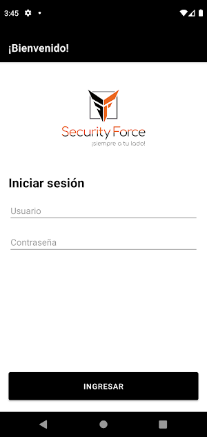 Security Force Administrador Screenshot 0