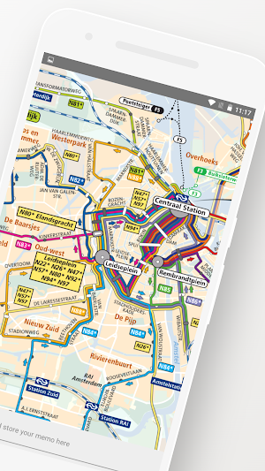 AMSTERDAM NETWORK MAPS Screenshot 1