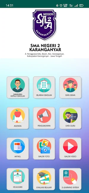 SMAN 2 KARANGANYAR Screenshot 1