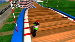 Street Bike Mega Ramp Jump Screenshot 2