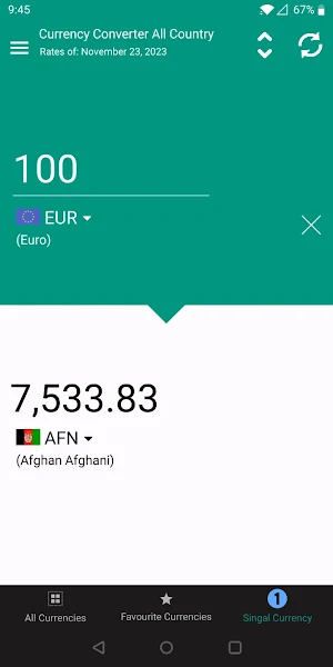 Currency Converter All Country Screenshot 1