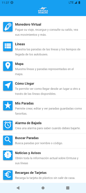 EMTUSA Huelva Screenshot 0