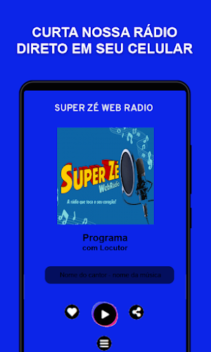 SUPER ZÉ WEB RADIO Screenshot 0