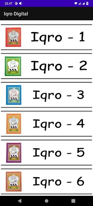 Iqro Digital Screenshot 1