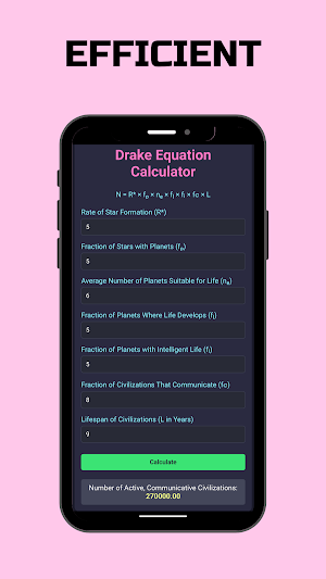 Drakes Equation Screenshot 3