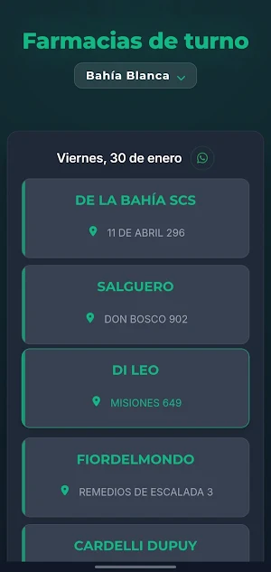 Farmacias Bahía y Punta Alta Screenshot 0
