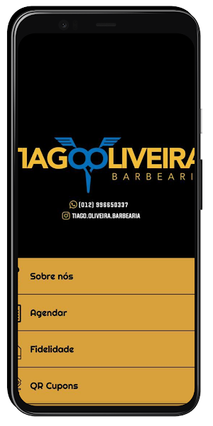 Tiago Oliveira Barbearia Screenshot 0