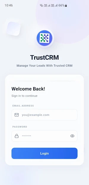 Trust CRM Screenshot 0
