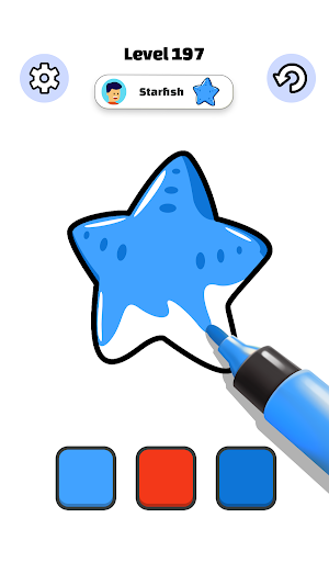 Coloring Sea Animals Screenshot 2