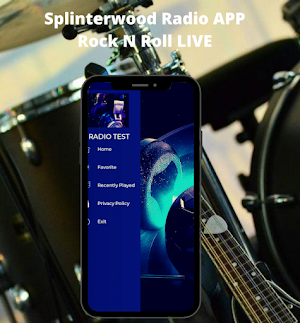 Splinterwood Radio APP Rock n Roll LIVE Screenshot 0