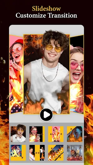 Fire Effect video editor Screenshot 0