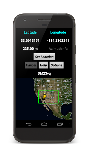 Amateur Ham Radio QTH Grid Square Calculator Tool Screenshot 3