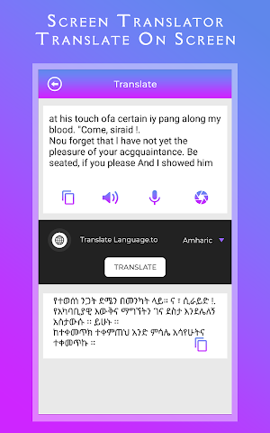 Screen Translator -  On Screen Screenshot 1