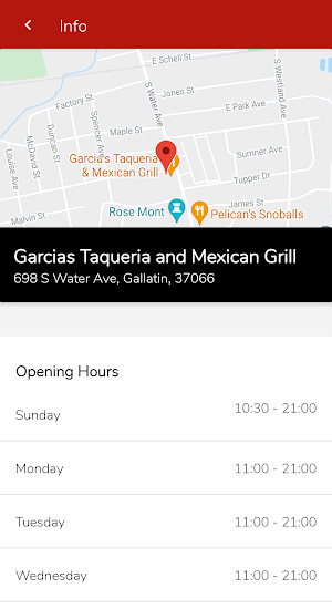 Garcias Taqueria and Mexican Grill Screenshot 3