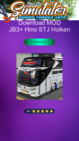 Livery Bus Simulator STJ Screenshot 3
