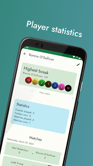 SnookerMate Snooker Scoreboard Screenshot 3