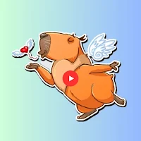 Capybara Stickers