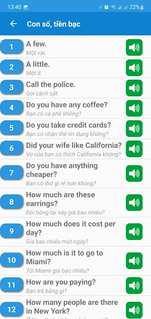 Tiếng Anh giao tiếp Screenshot 2