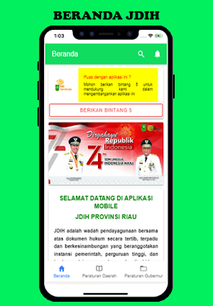 JDIH Provinsi Riau Screenshot 0