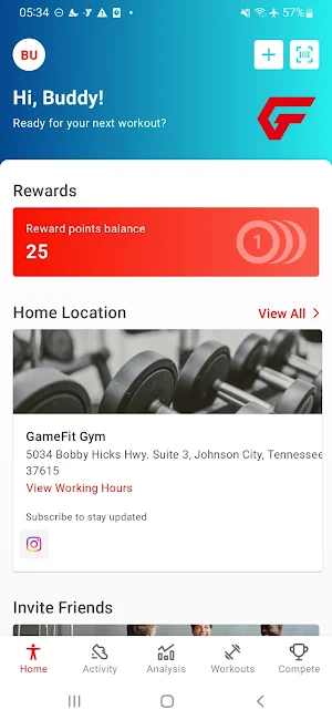 GameFIT Gym Screenshot 0