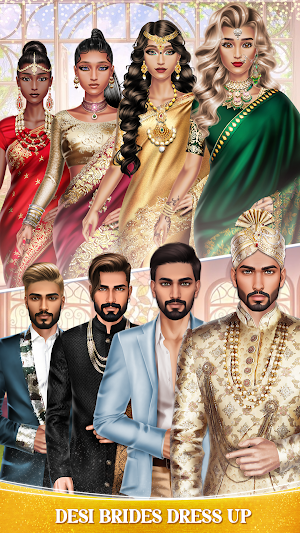 Indian Bride: Wedding Dress Up Screenshot 0