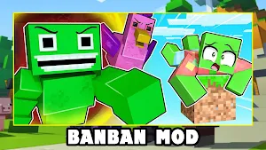 Garten of Banban Mod Minecraft Screenshot 0