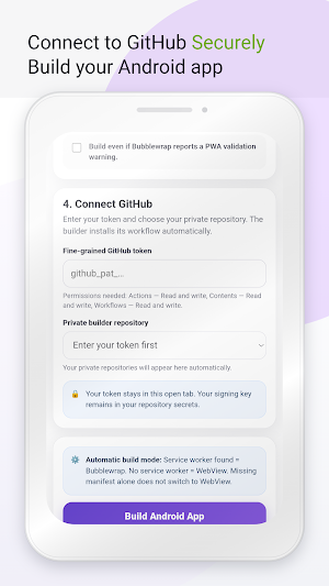 Web to Andriod Screenshot 2