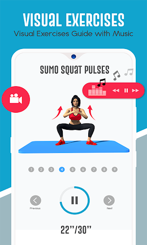 Butt, legs workout in 21 days: Female Fitness Screenshot 3