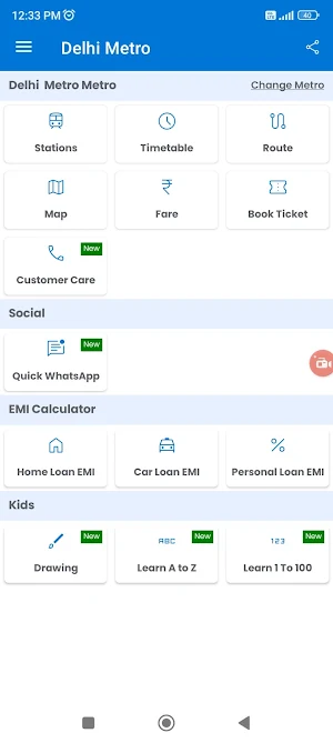 Delhi Metro Screenshot 0