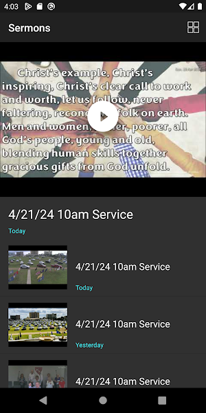 Daytona Beach Drive In Church Screenshot 1