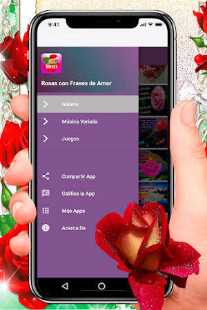 Rosas con Frases de Amor Screenshot 0