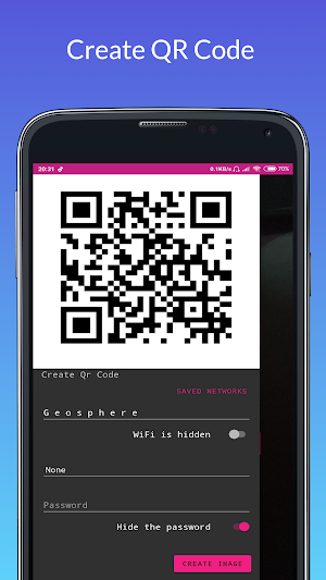 WiFi Qr - Share wifi profile Screenshot 1