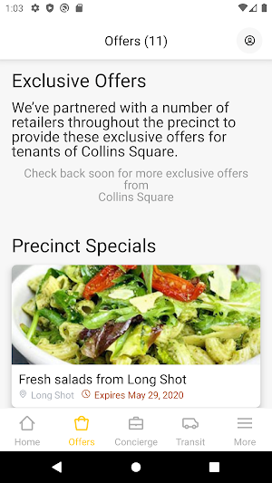 Collins Square Passport Screenshot 1