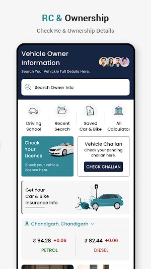 RTO Vehicle Info App & Challan Screenshot 1