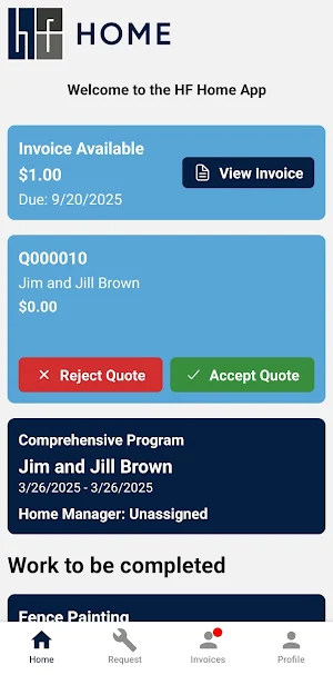 HF Home Screenshot 0