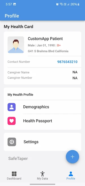 SafeTaper Screenshot 1