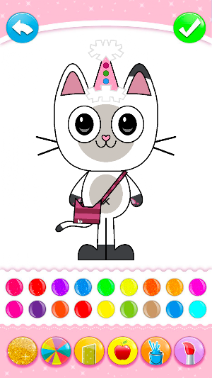 Gabby Coloring Book Screenshot 1
