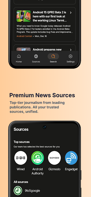 TL;DR: Smart News Digest Screenshot 3