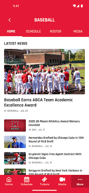 Miami RedHawks Screenshot 2