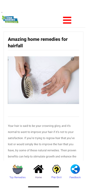 Home Remedies and Treatment Screenshot 0