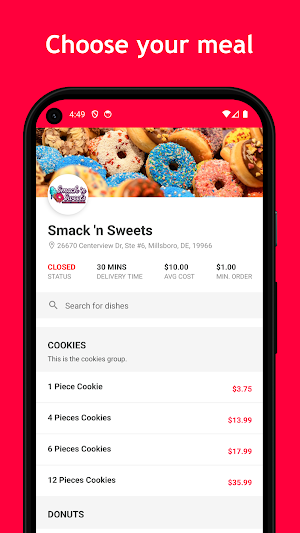 Smack 'n Sweets Screenshot 0