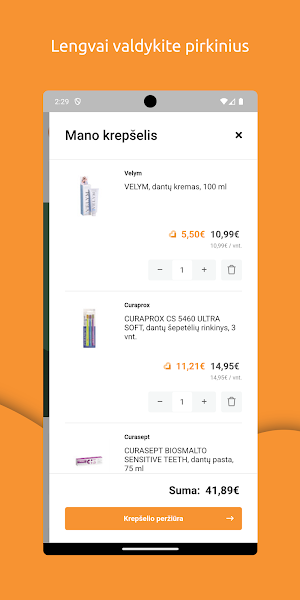 Gintarinė vaistinė Screenshot 1