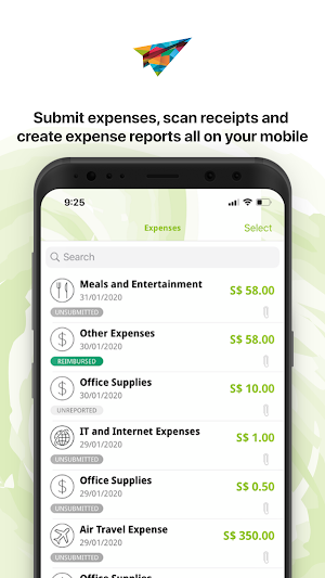 JustExpense Screenshot 1