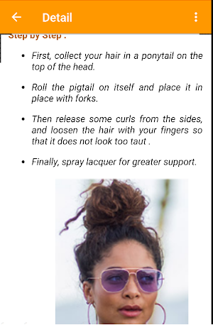 women's hairstyles Screenshot 2