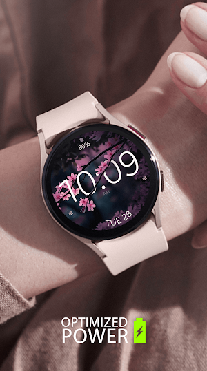 Cherry Blossom Watch Face Screenshot 1