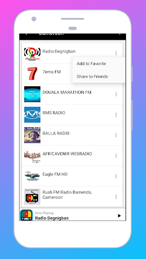 Radio Cameroon + Radio Online Screenshot 3